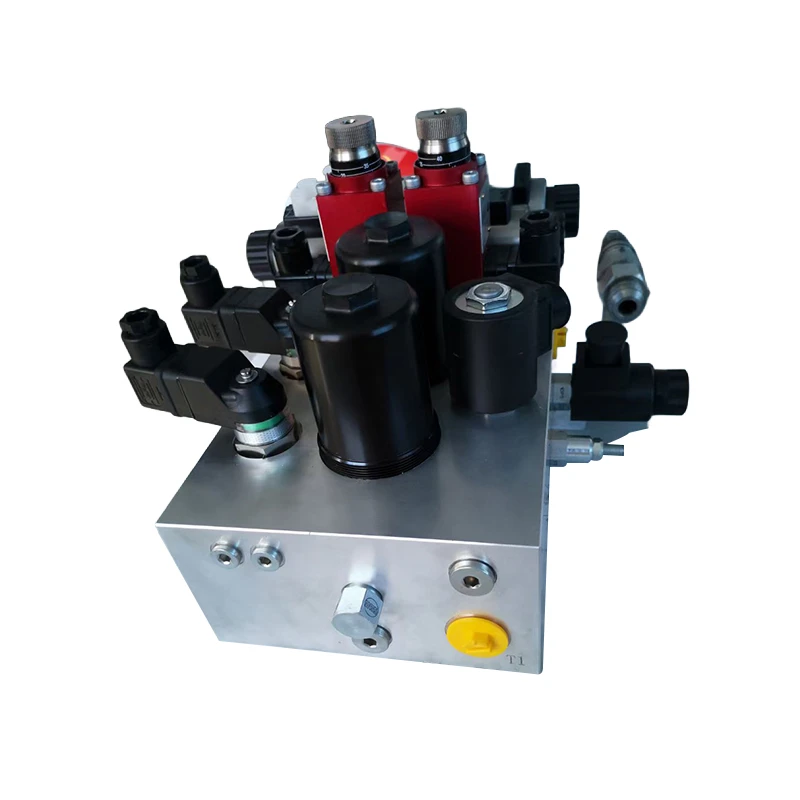 Hydraulisch ontlastventielblok